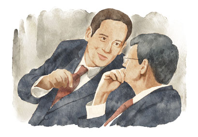 Courtroom Sketch Witness Testifying